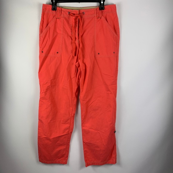 Liz Claiborne Pants - Liz Claiborne Sz 10 Orange Pants Capri Chino